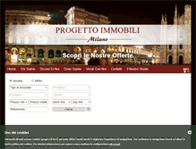 Tablet Screenshot of progettoimmobili.net